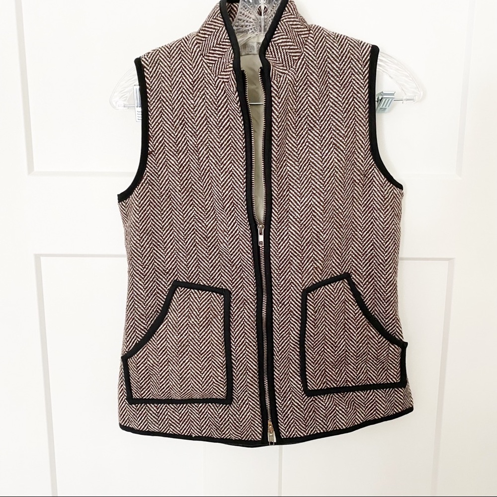 Herringbone vest size small
